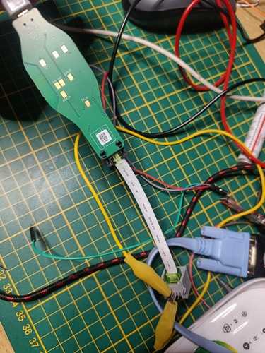 tying P1 Data to GND on the outside tying P1 Data to GND on the outside
