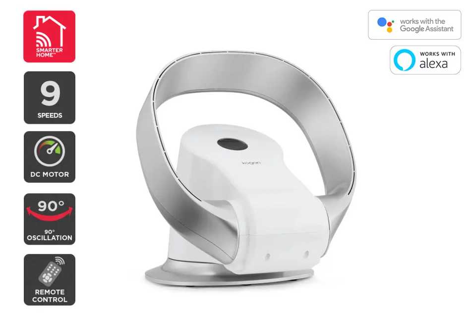 Kogan SmarterHome Bladeless DC Motor Turbo Smart Fan Product Image