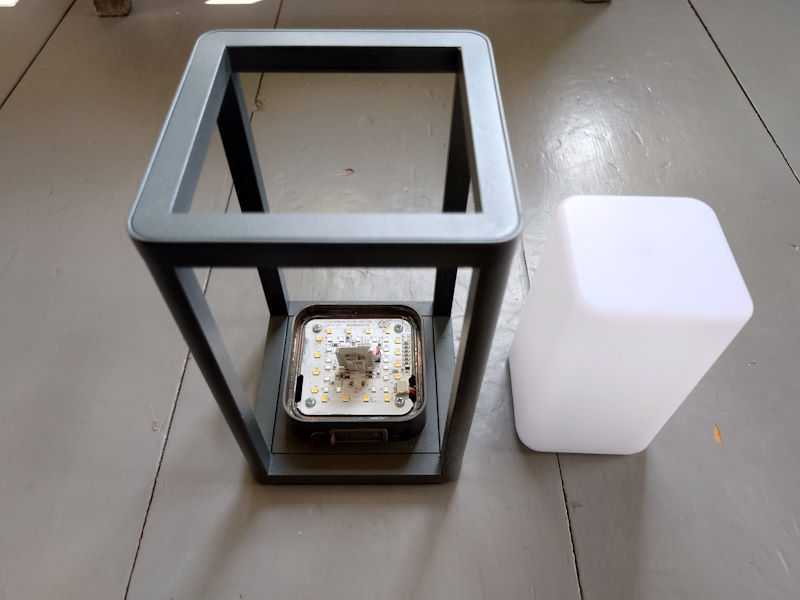 Product disassembled Product disassembled