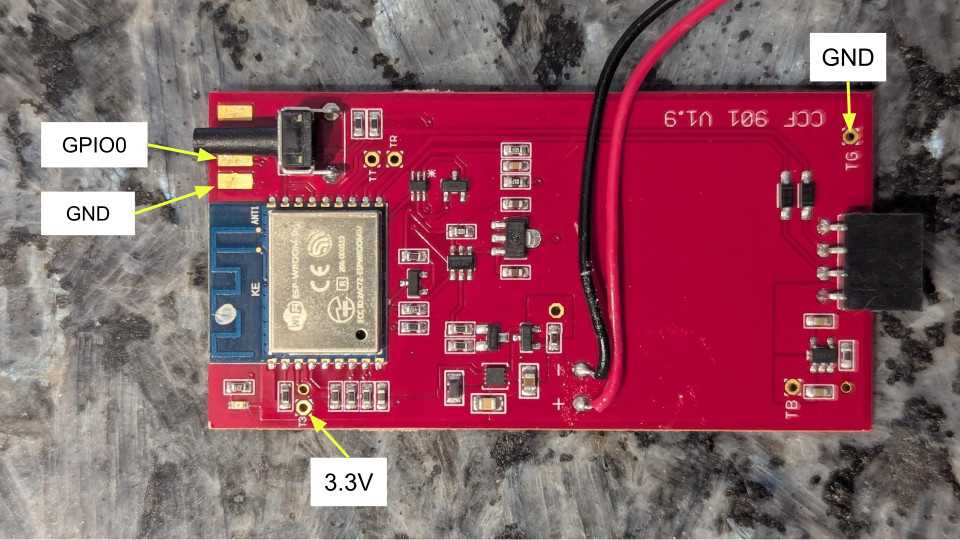 Front Flashing Contact Points alt text